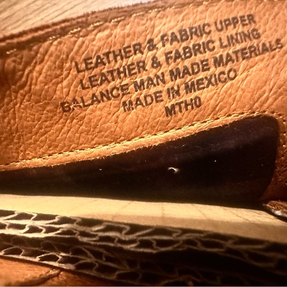 Born Brown Suede Boots with Colorful Aztec Pattern - Picture 5 of 5